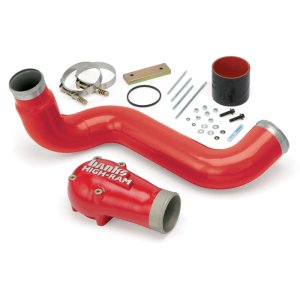 Ford F450 Performance Air Intake - Banks Power - High-Ram - Red - `05-`07